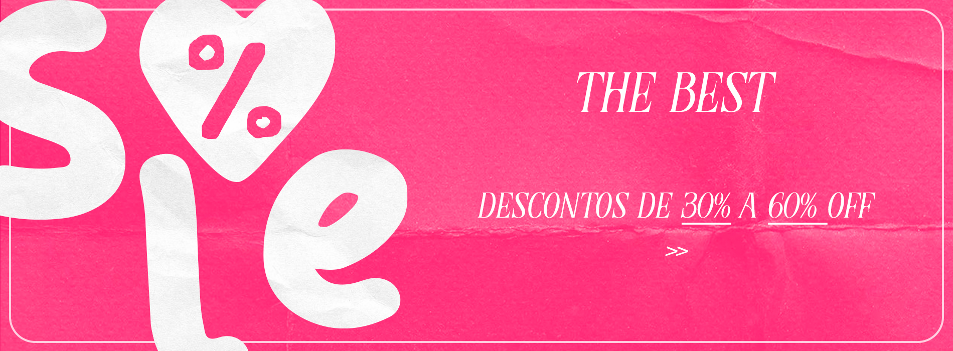 The Best - Descontos 30% - 60% - Desktop