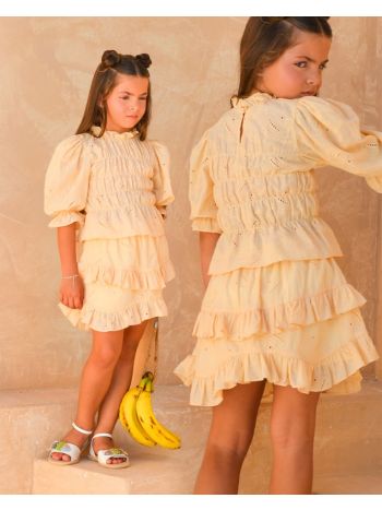 Conjunto Déa Laise Amarelo - É Dia de Feira