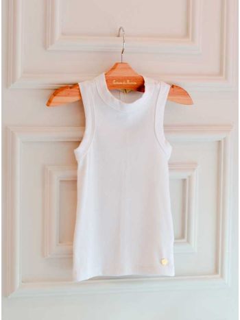 Blusa Regata Lollaa - Branco 