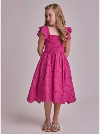 Vestido Bebela Laise Fucsia - Pelo Céu de Marrakech
