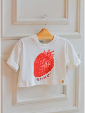 Cropped Morango - Off White