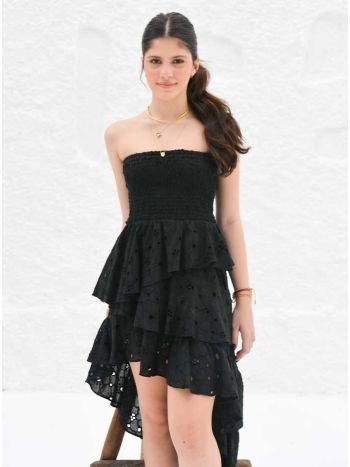 Vestido Malu Laise - Preto