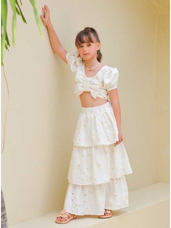 Conjunto Annya Laise Off White - É Dia de Feira
