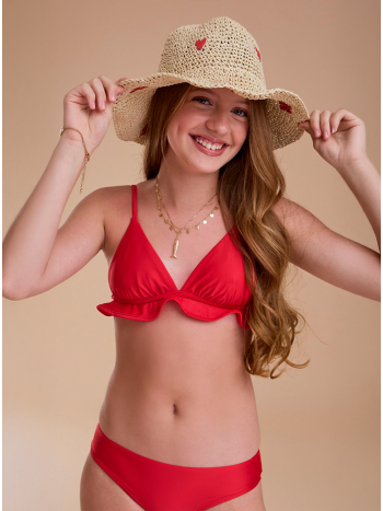 Biquíni Liana Vermelho - TEEN
