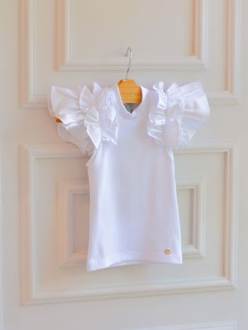 T-Shirt Paola - Branco