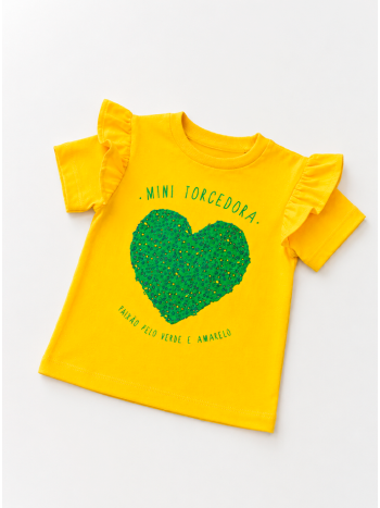 Blusa Teka Mini Torcedora - Amarelo
