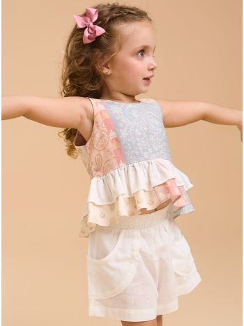 Conjunto Olivia Estampa Paisley - Bossa do Mar