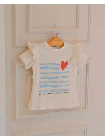 T-Shirt Teka Listra - Off White  