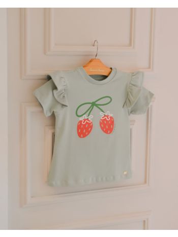  T-Shirt Teka Morango - Verde