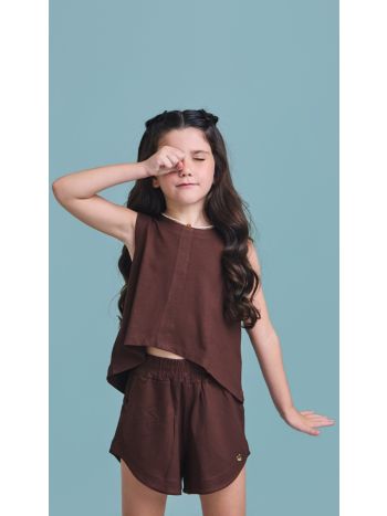 Sleepwear Nara Chocolate - A Vila das Coisas Simples