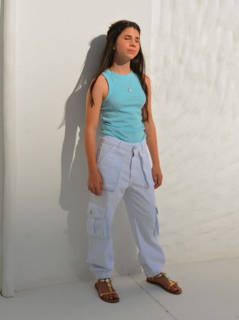Blusa Regata Lolla - Azul