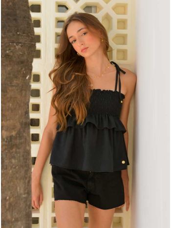 Short Cecilia - Preto