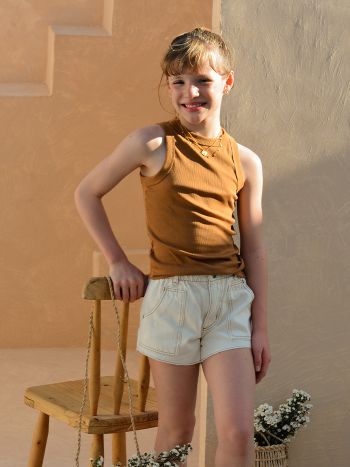 Short Maitê - Cru / Ocre