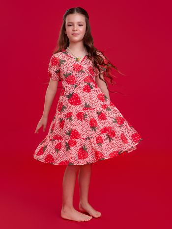 Vestido Tereza 3 Marias - Estampa Pomar