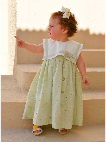 Vestido Dora Laise Verde - É Dia de Feira
