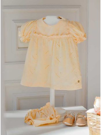 Vestido Lia Baby  Amarelo - É Dia de Feira