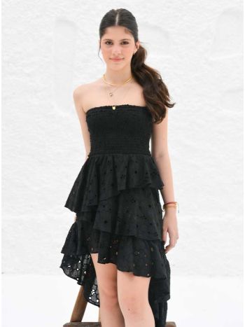 Vestido Malu Laise - Preto