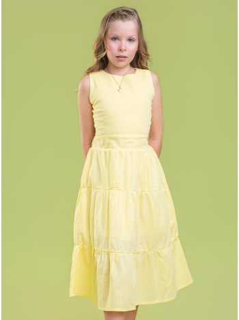 Vestido Nanda Laise Amarelo - É Dia de Feira