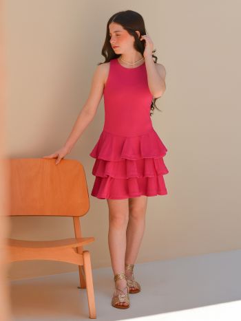 Vestido Rebeca - Rosa