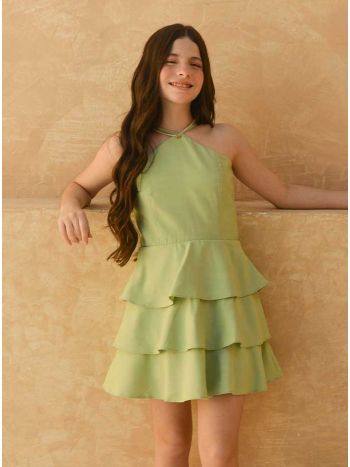 Vestido Yasmin - Verde 